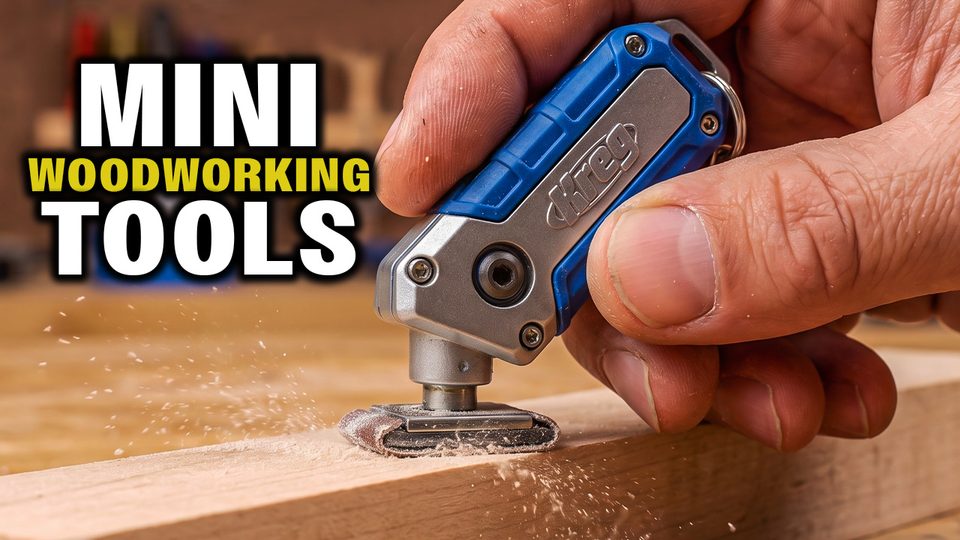 25 Mini Woodworking Tools That Are Surprisingly Powerful and Portable
