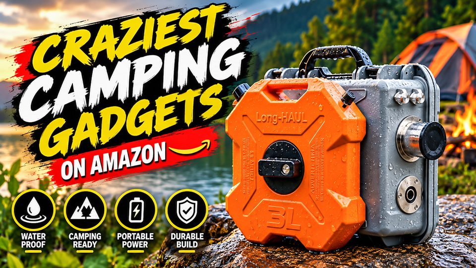 The 30 Craziest Amazon Camping Gadgets I Could Find