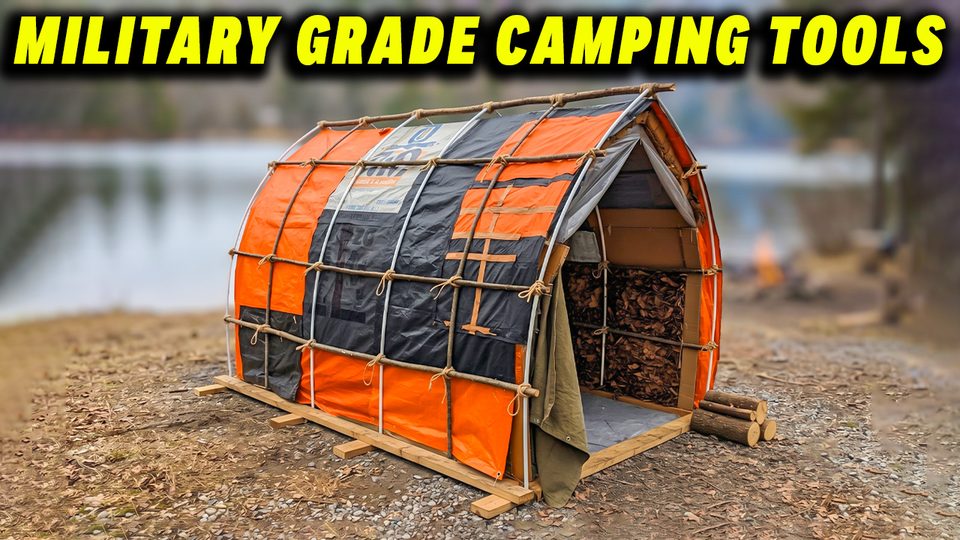 30 Authentic Military Grade Camping Tools
