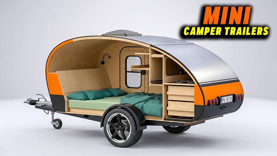 20 Most Genius Mini Camper Trailers